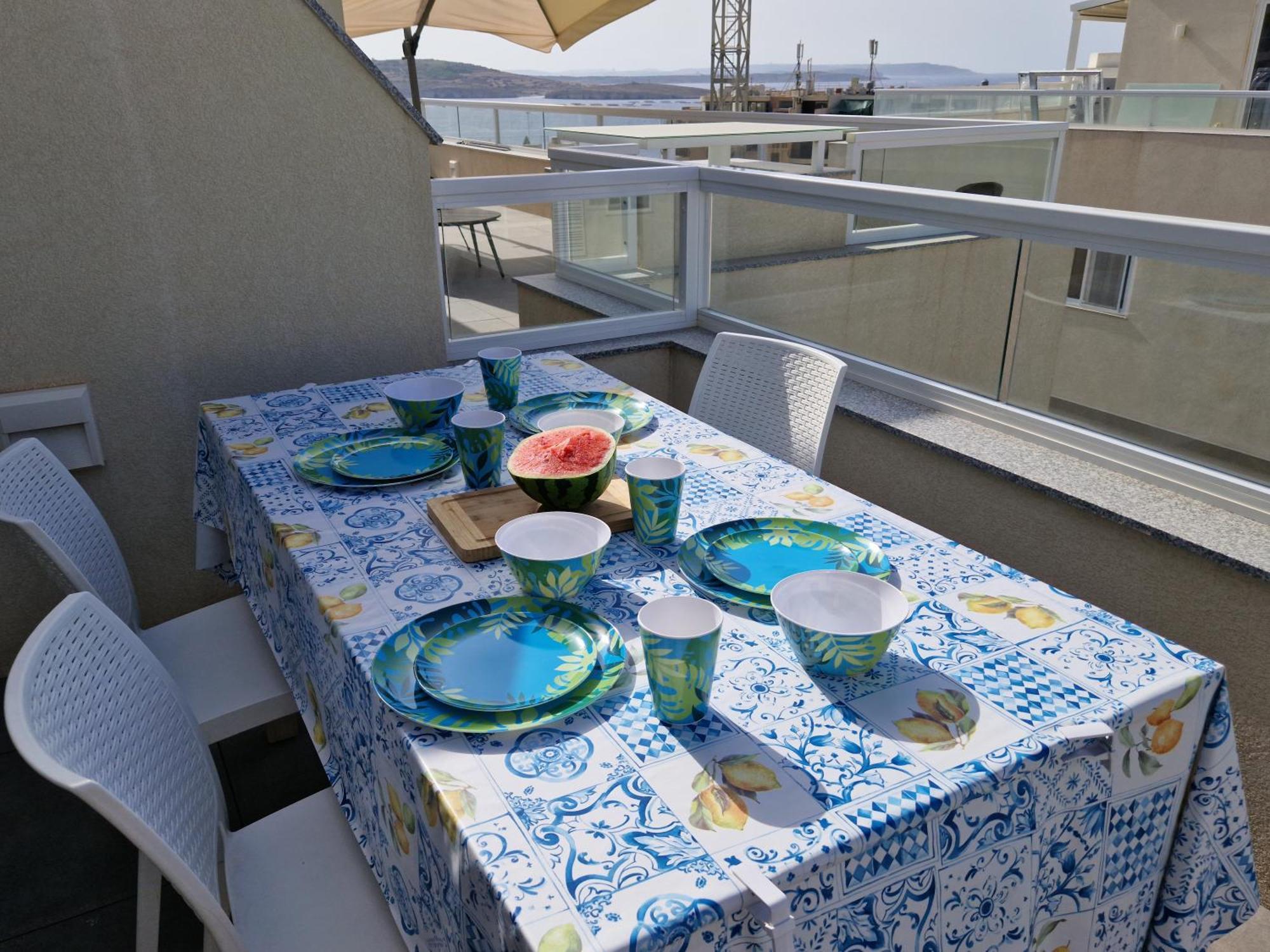 Apartamento Sea View New Penthouse Terrace & Garage Parking Bahía de San Pablo Exterior foto