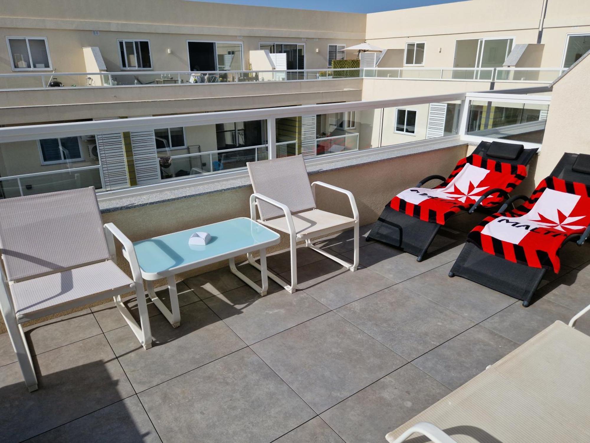 Apartamento Sea View New Penthouse Terrace & Garage Parking Bahía de San Pablo Exterior foto